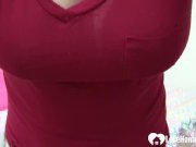 Squeezing my giant balloons arouses me so bad 1/16