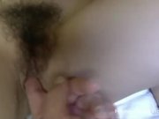 Petite hairy Thai amateur cant handle a big cock 9/16