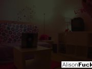 Alison Tyler masturbates in bed 1/16