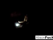 Alison Tyler masturbates in bed 16/16