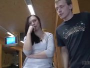 HUNT4K. Cuckold is watching how his beloved makes money with pussy 2/16