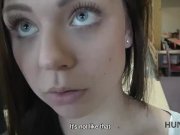 HUNT4K. Cuckold is watching how his beloved makes money with pussy 3/16