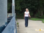 Public Pissing With Tasty Czech Girl 2/16