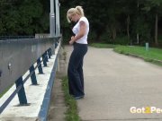 Public Pissing With Tasty Czech Girl 6/16