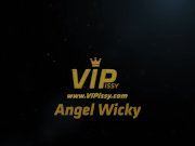 Busty Babe Takes Piss In Pussy 3/16