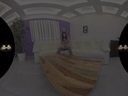 Brunette Wets Her Yoga Pants 2/16