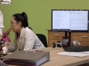LOAN4K. Hottie is ready for sex with agent for cash right in office 3/16