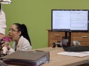 LOAN4K. Hottie is ready for sex with agent for cash right in office 5/16