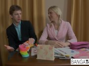 Horny blonde teen is in the mood for some anal love 2/16