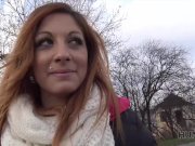 HUNT4K. Cuckold is sitting on the couch and watching dirty sex 1/16