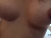 HUNT4K. Cuckold is sitting on the couch and watching dirty sex 13/16