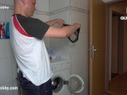 MyDirtyHobby - Big tits tattooed babe caught him sniffing her panties 2/16