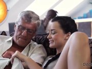 DADDY4K. Old man satisfied sexual needs of his sons girlfriend 5/16