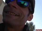 British wife Jordan picked up and fucks hard monster cock 4/16