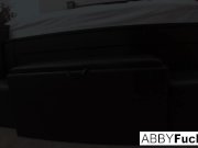 Abigail dominates then stick a toy in Leya Falcon's ass 1/16