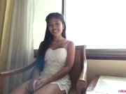 Skinny Asian babe fucked and creampied 3/16