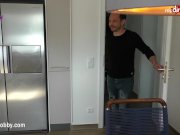 MyDirtyHobby - Tattooed blonde babe serving dessert for her date 6/16