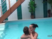 HUNT4K. Couple needs cash so why boy watches his girl getting fucked 1/16