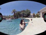 VRHUSH Veronica Valentine fucked after a swim in the pool 3/16