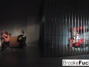 Watch Brooke Brand Banner be both the Cop and the Inmate 15/16