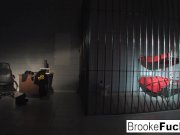 Watch Brooke Brand Banner be both the Cop and the Inmate 16/16