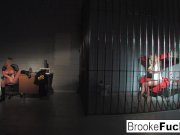 Watch Brooke Brand Banner be both the Cop and the Inmate 7/16