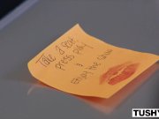 TUSHY She wanted nothing more than a good gaping from her boss 4/16