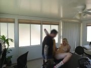 LOAN4K. Lovely blonde needs money so why gets fucked on the table 15/16