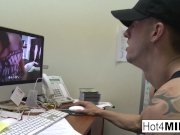 Big titted brunette sucks and fucks 'til she gets some cum 3/16