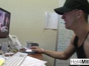 Big titted brunette sucks and fucks 'til she gets some cum 5/16