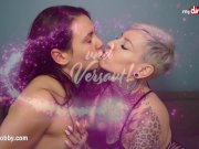 MyDirtyHobby - Wet hot lesbians caught scissoring and fingering 1/16