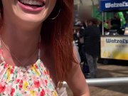 Sexy Redhead Lacy Lennon Picked Up and Fucked on Public Instagram POV Story 3/16