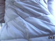 Debt4k. Collector bangs teen Calibri Angel sweetie who needs to money 5/16