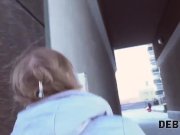 Debt4k. Collector bangs teen Calibri Angel sweetie who needs to money 7/16