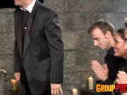 Lovely Service Is Turned into a Big Tits Orgy with the Help of a Horny MILF 5/16