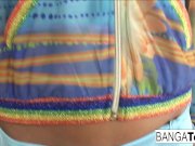 Big tit blonde teen gets rewarded with a facial! 2/16