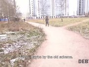 Debt4k. Collector visits teen girl Alice Klay and fucks her perfectly shave 1/16