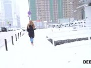 Debt4k. Rose Wild was trying to hide from collector buy now needs to fuck 2/16