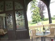 Pleasing Her Master And His Friend With Both Her Holes 2/16