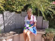 MyDirtyHobby - MILF gefickt at Oktoberfest wearing her sexy dirndl 2/16