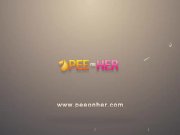 Blonde Gets Cum Covered And Pissed On 2/16