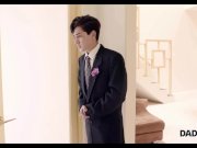 DADDY4K. Babe will not forget wedding day because of sex with BFs dad 15/16