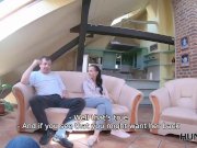 HUNT4K. Young lovers cant leave the city so why girl gets fucked 10/16