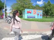 HUNT4K. Young lovers cant leave the city so why girl gets fucked 2/16