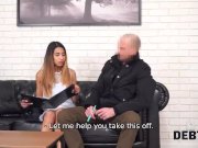 Debt4k. Babe Roxy Lips with tattooed leg and pierced nipples fucked by angr 4/16