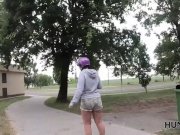 HUNT4K. Man meets a poor couple and offers good money for sex 8/16