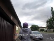 HUNT4K. Man meets a poor couple and offers good money for sex 9/16