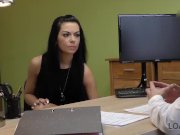 LOAN4K. La morena de pelo largo Inga Devil llega a una 5/16