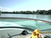 Yacht Sex with sexy teacher Lilu Moon 1/16