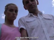 HUNT4K. Man invites couple to his place and fucks teen Shanie Ryan for cash 5/16